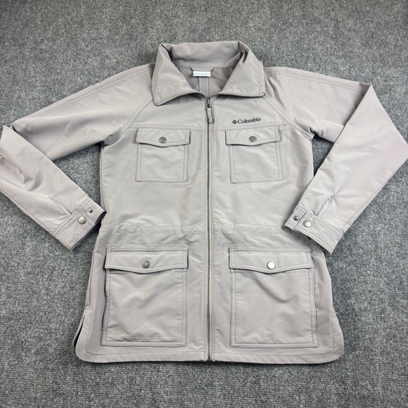 Columbia Jackets & Blazers - COLUMBIA Women’s Grey Bomber Jacket Water Resistant size: XS
